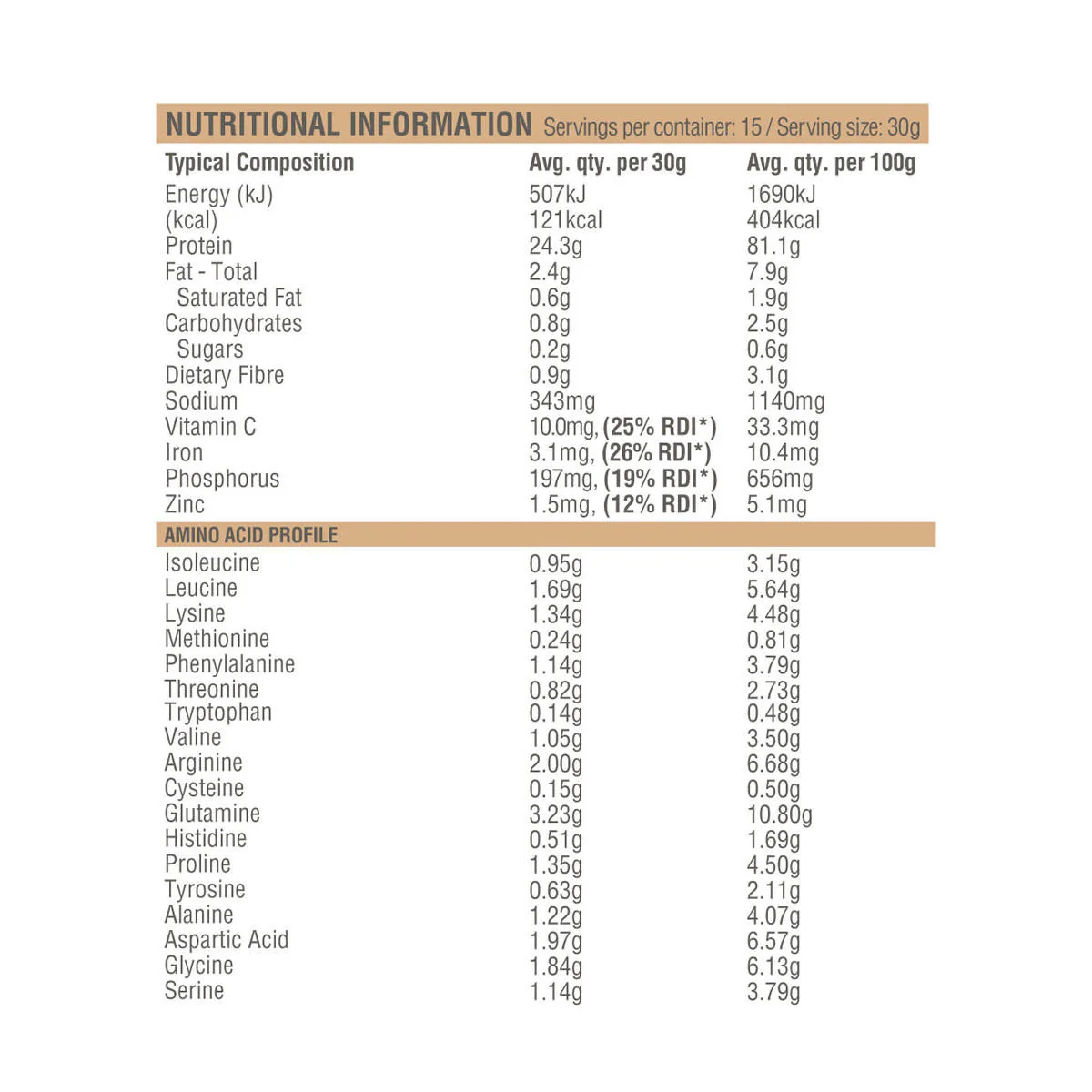 RAW Collagen Protein + Vanilla Maple - Image 2