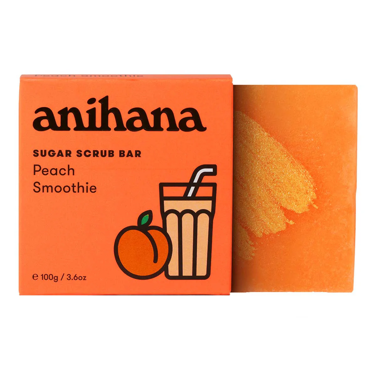 Sugar Scrub Bar - Peach Smoothie - Image 2