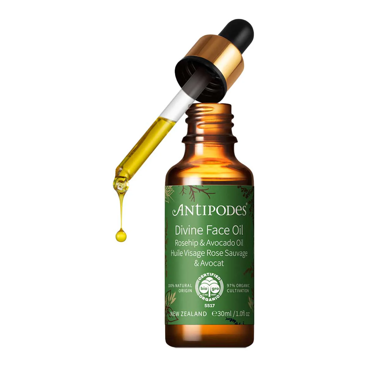 Divine Rosehip & Avocado Oil Face Oil - Image 2