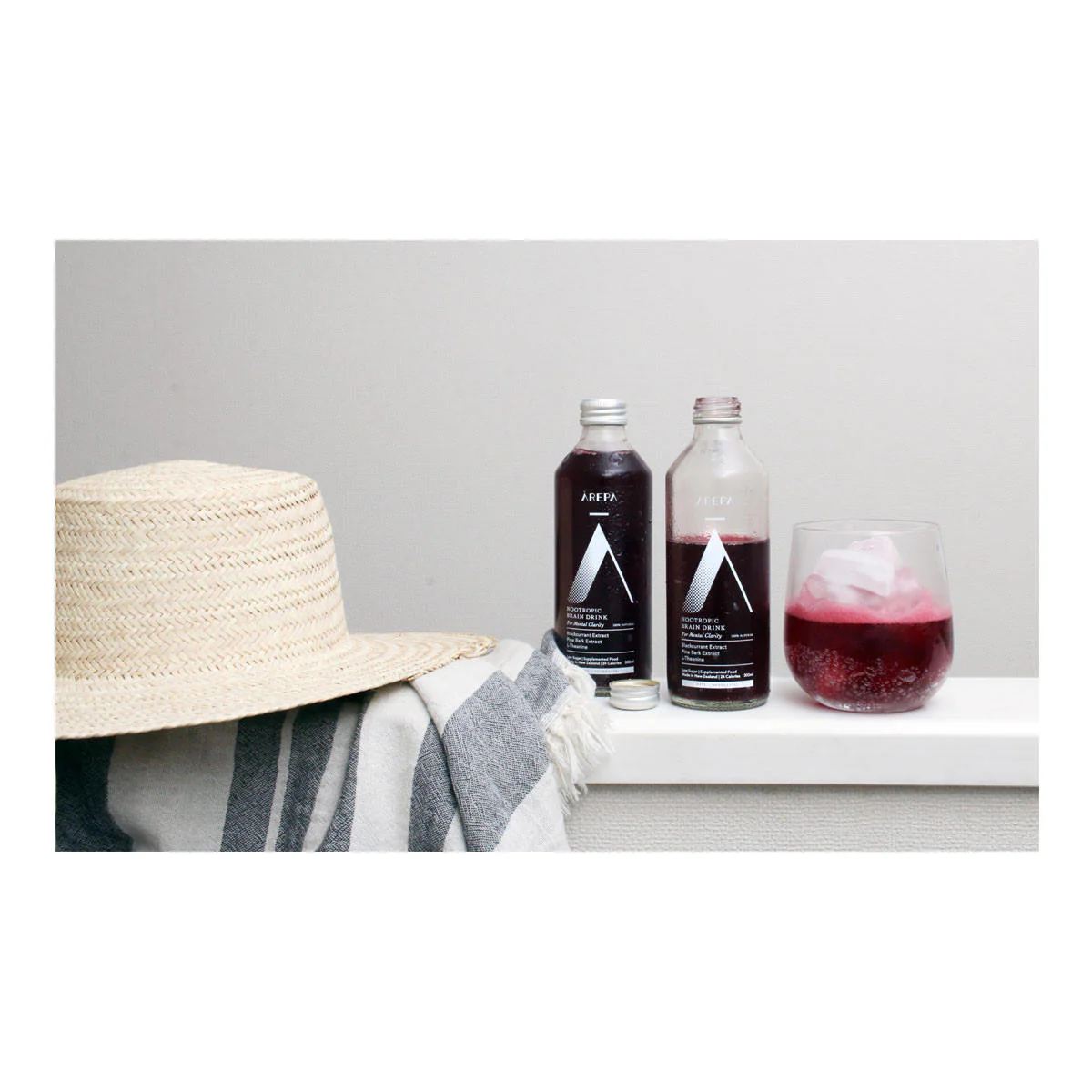 Arepa Blackcurrant L-theanine Sparkling Drink - Image 4