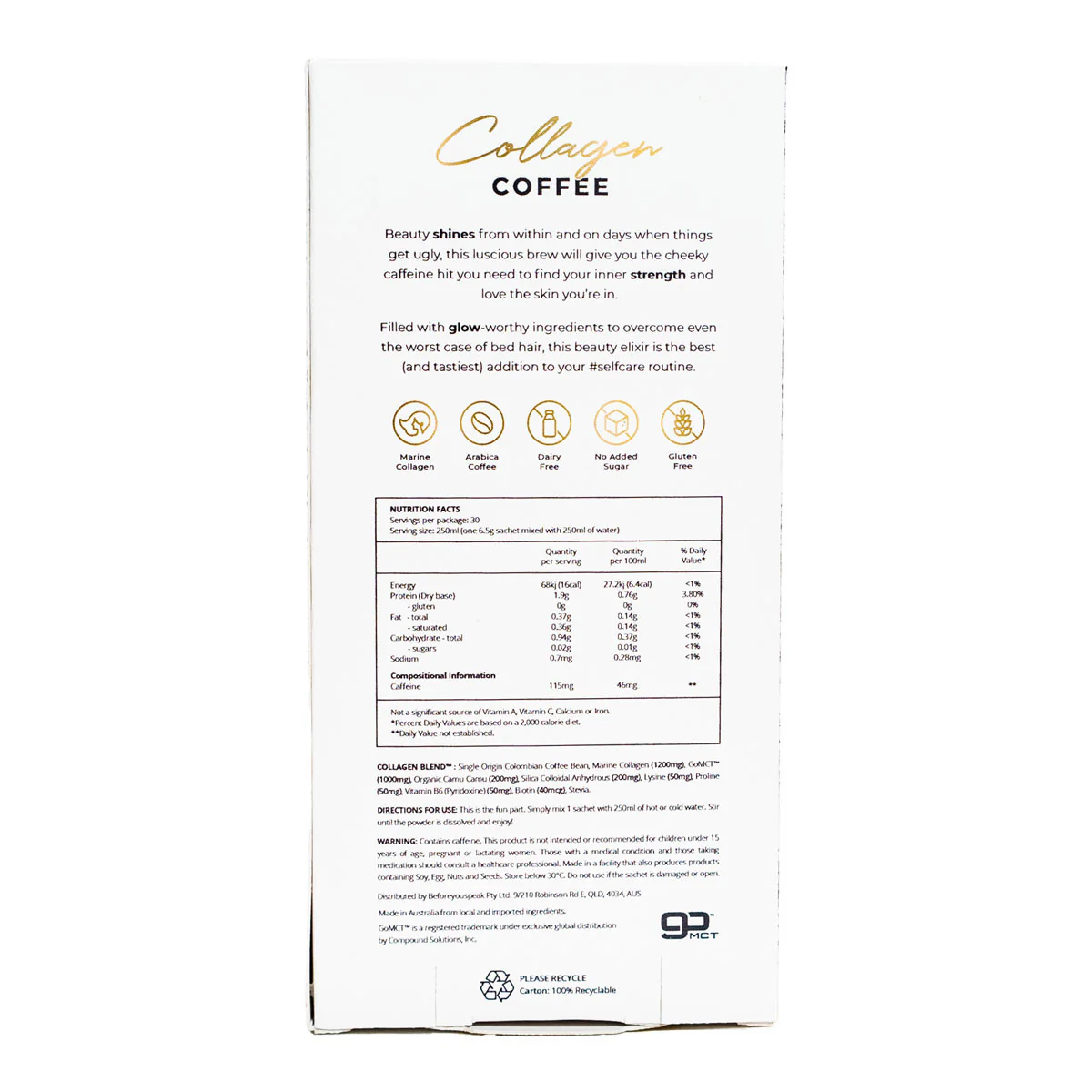 Collagen Coffee - Original - Image 4