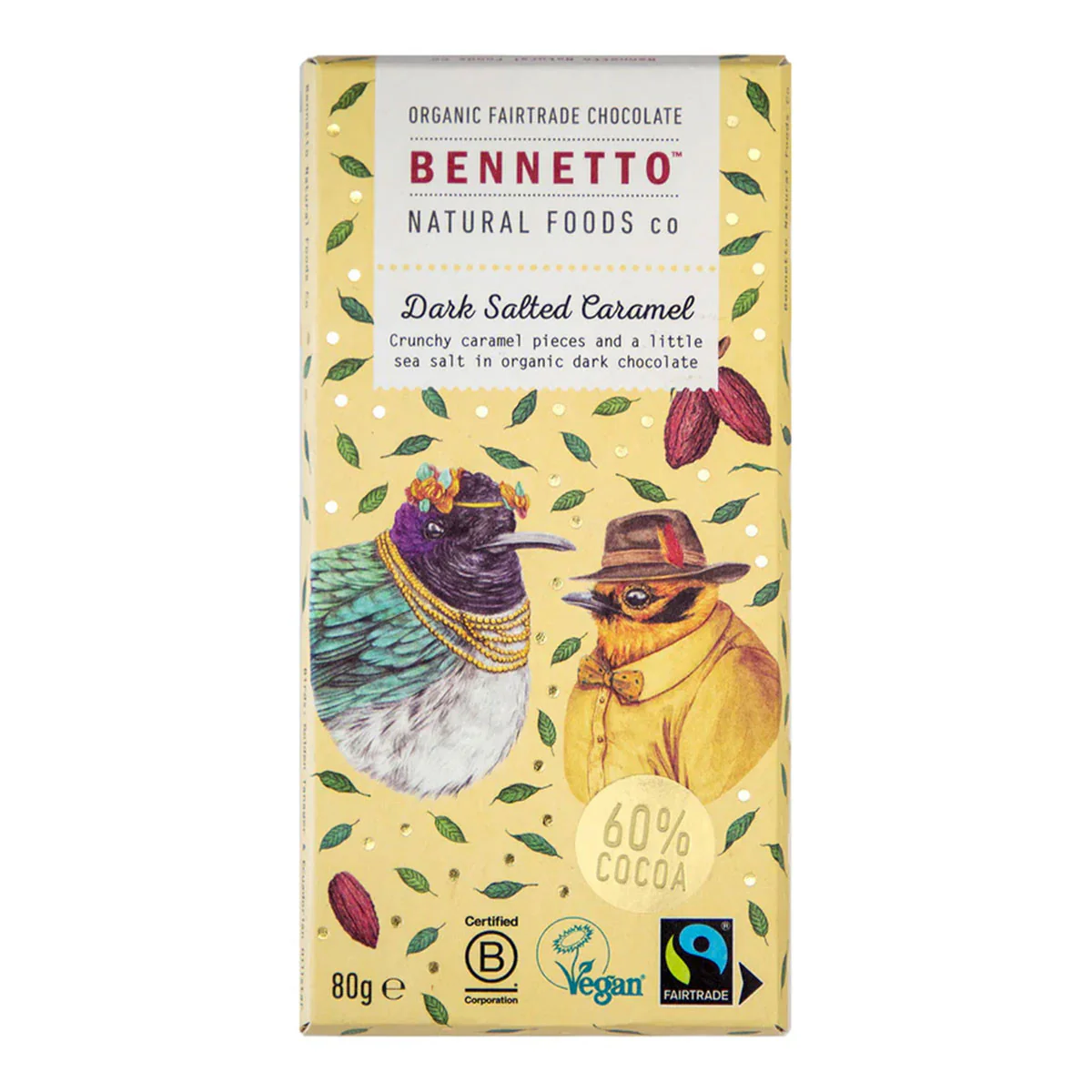Dark Salted Caramel in Organic Chocolate