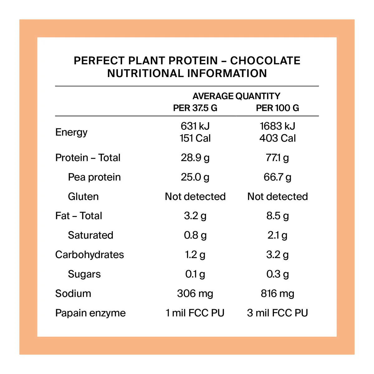 Perfect Protein - Chocolate - Image 2