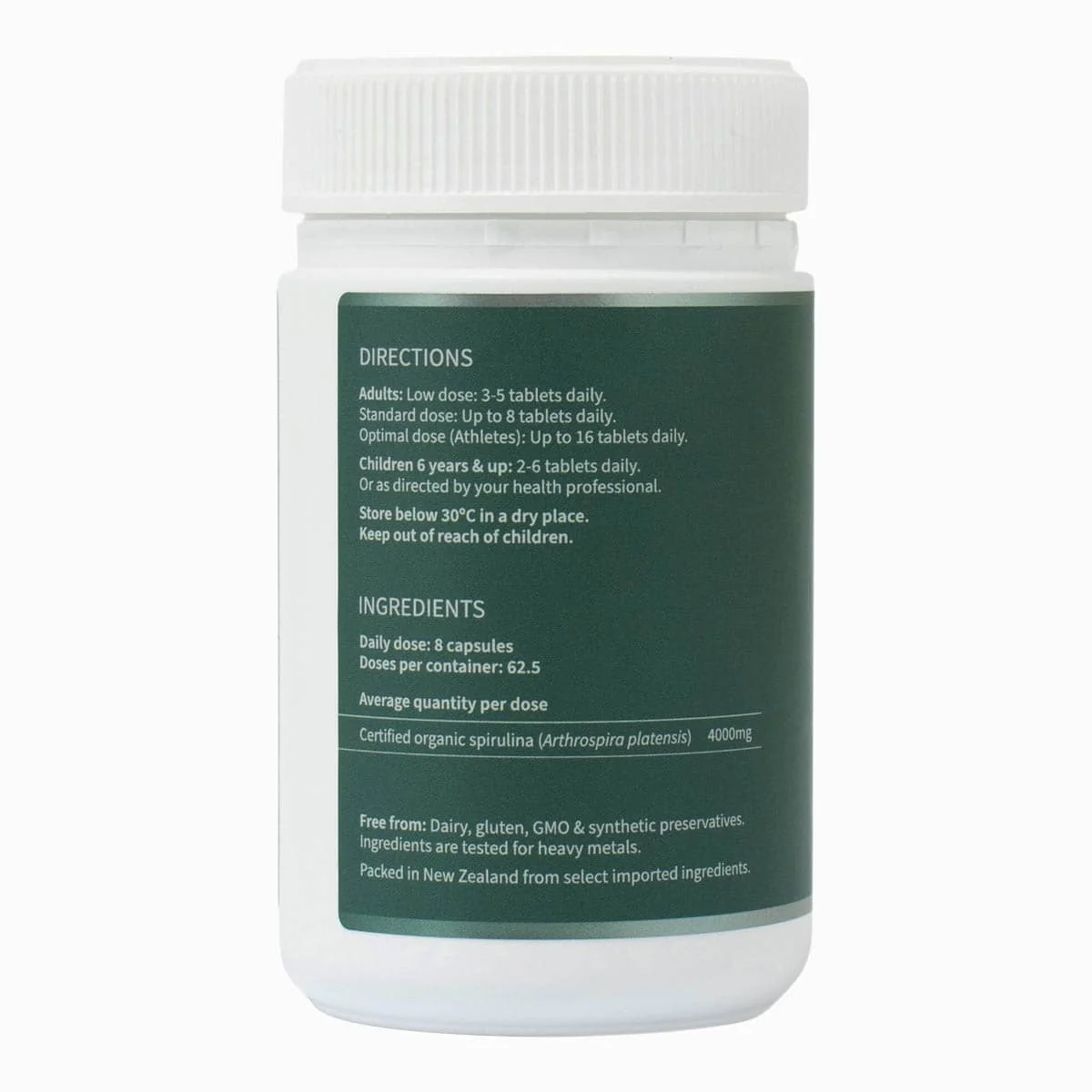 Organic Spirulina Tablets - Image 4