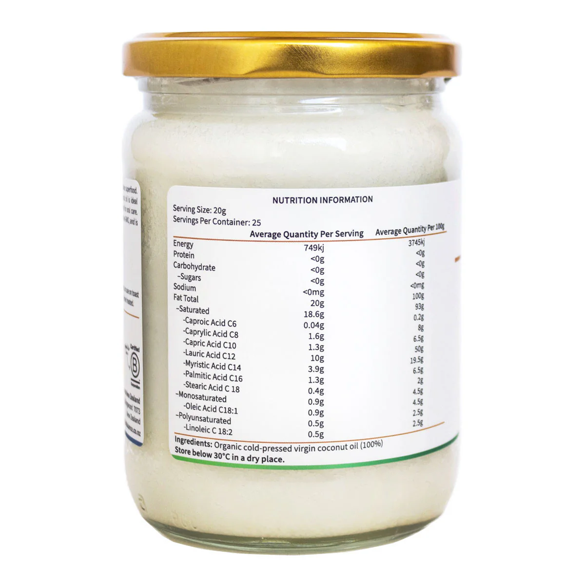 Organic Virgin Coconut Oil - Image 5