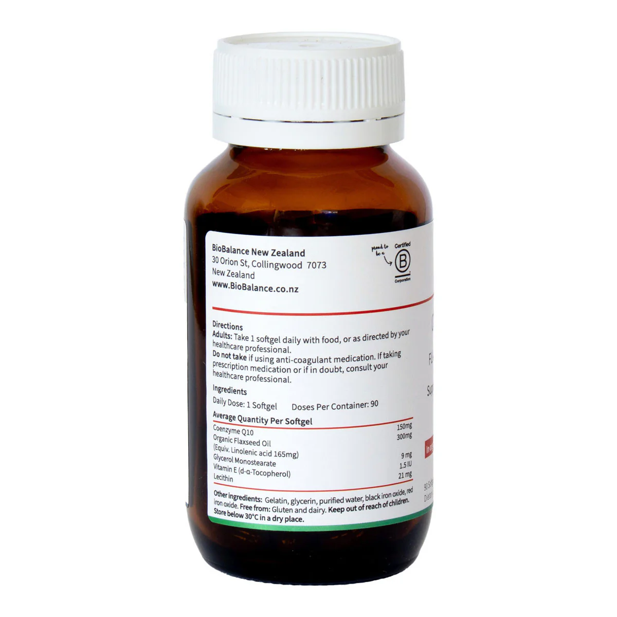 CoQ10 150mg In Flaxseed Oil Complex - Image 5