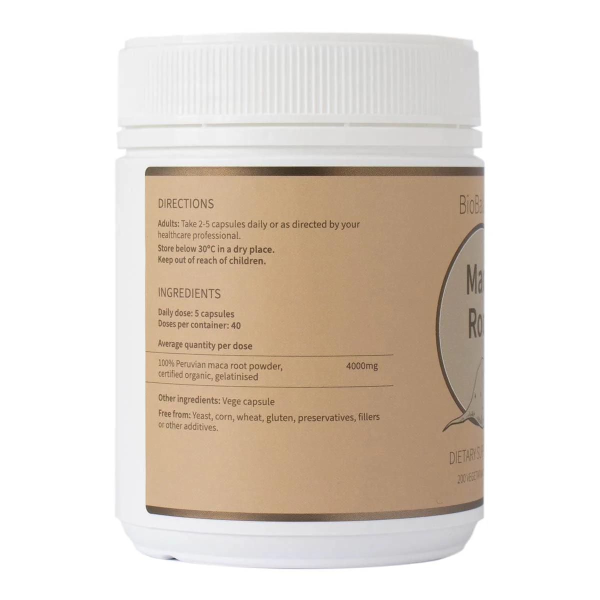 Organic Maca Root Capsules - Image 3