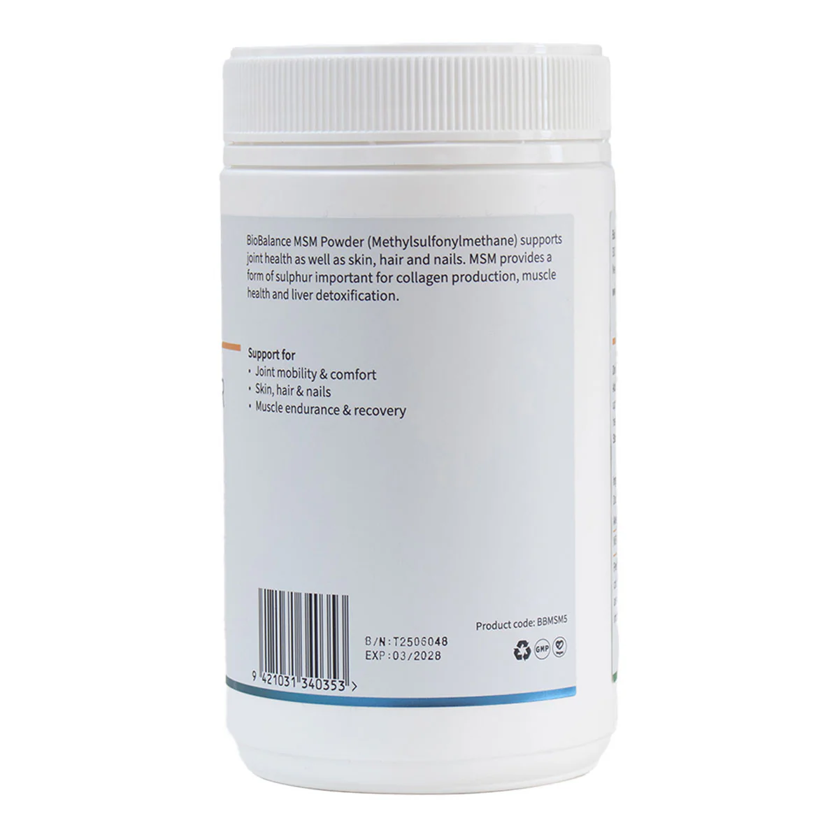 MSM Powder - For Healthy Joints, Muscles & Skin - Image 4