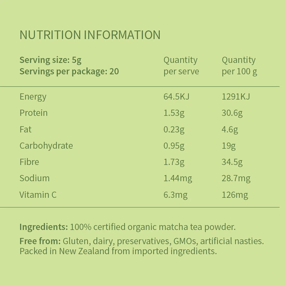 Organic Matcha Powder - Image 3