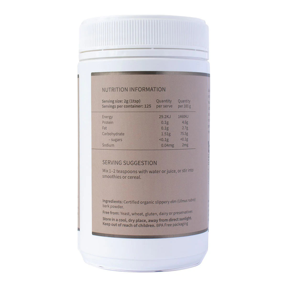 Organic Slippery Elm Powder - Image 6