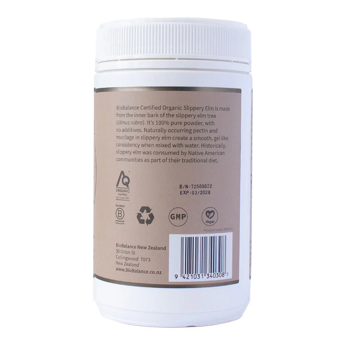 Organic Slippery Elm Powder - Image 7