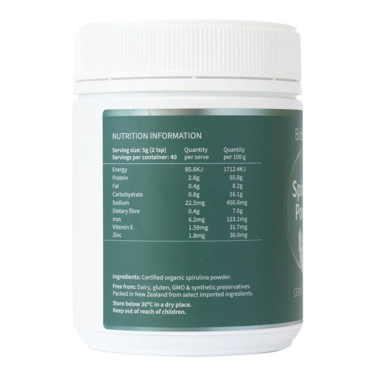 Organic Spirulina Powder - Image 5