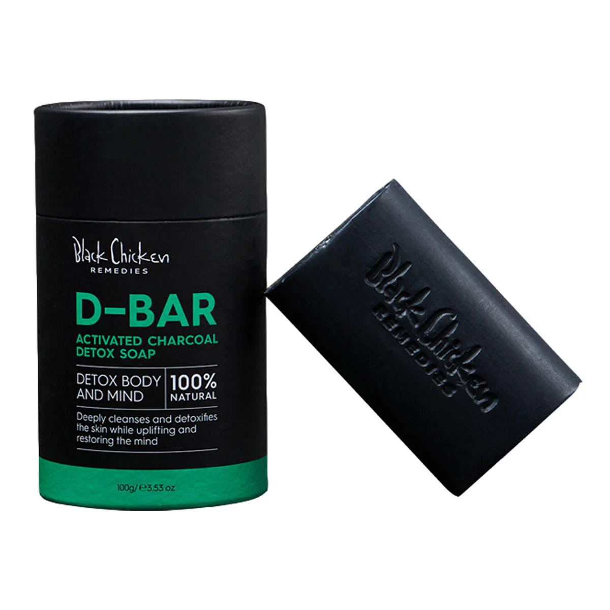 D-Bar Activated Charcoal Detox Soap - Image 2