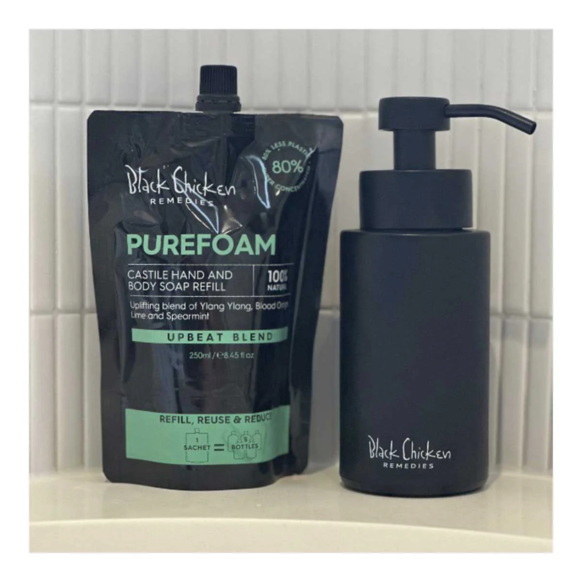 PureFoam Castile Hand & Body Soap Refill - Image 2