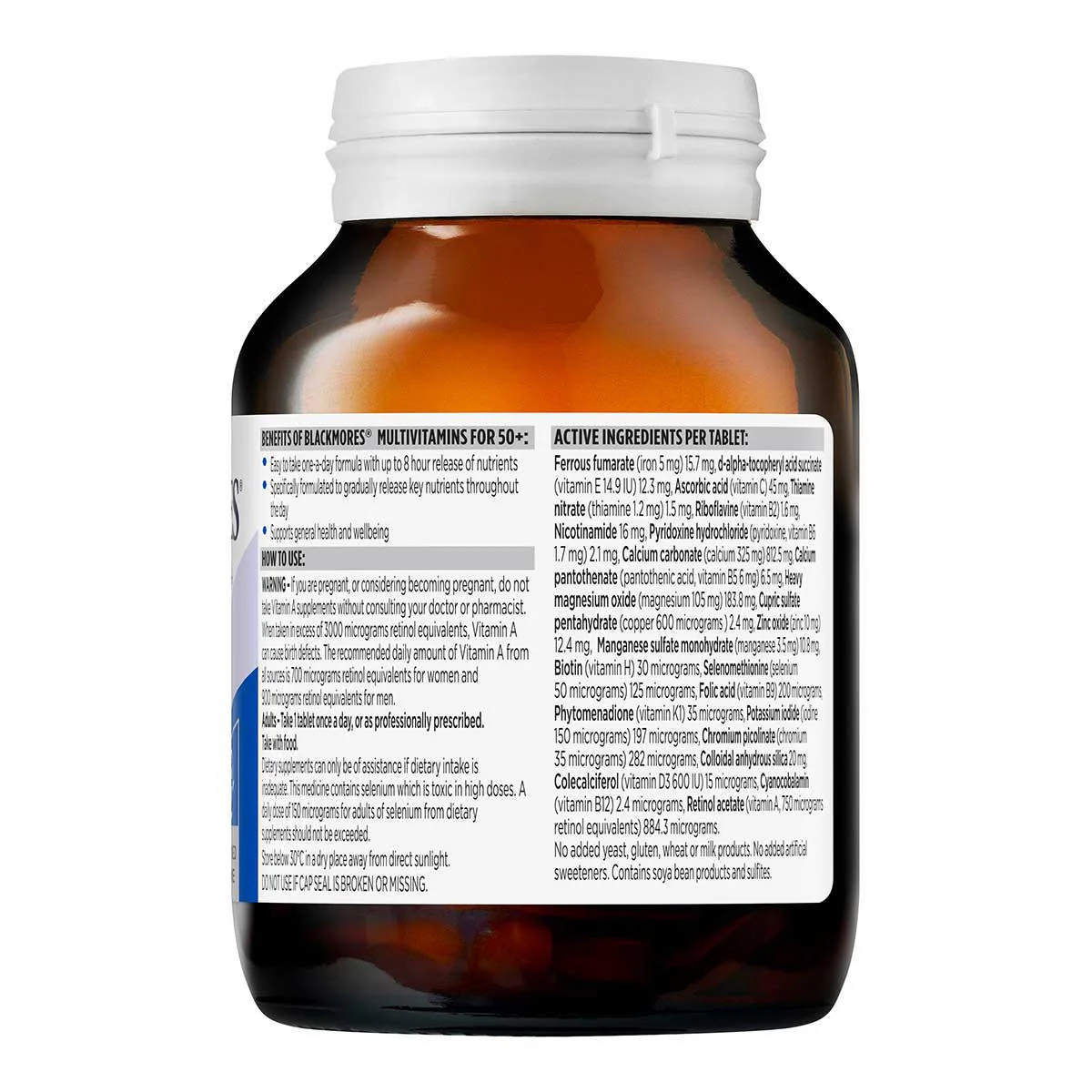 Multivitamins for 50+ Sustained Release Technology - Image 3