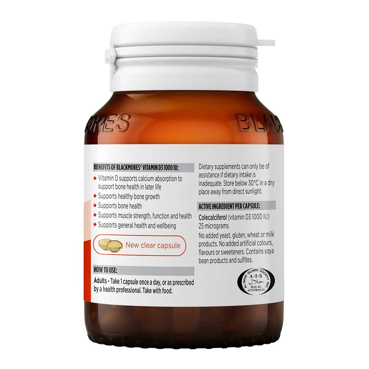 Vitamin D3 1000IU - High Potency - Image 3