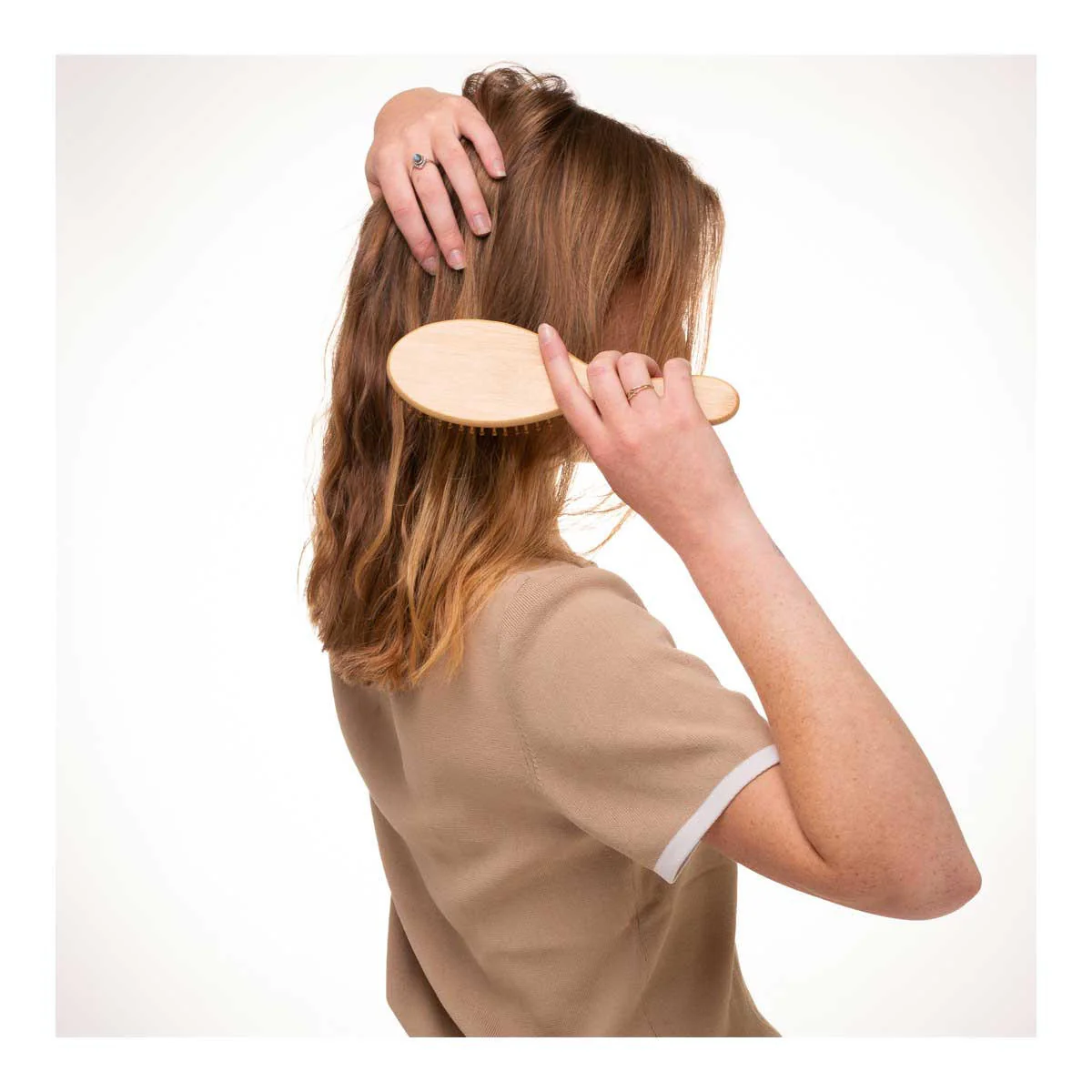 Bamboo Hair Brush - Image 3
