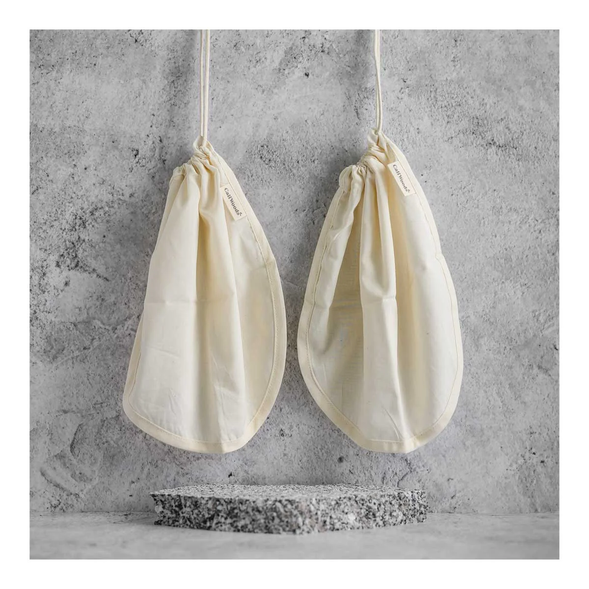 Organic Cotton Nut Milk Bags - Image 2