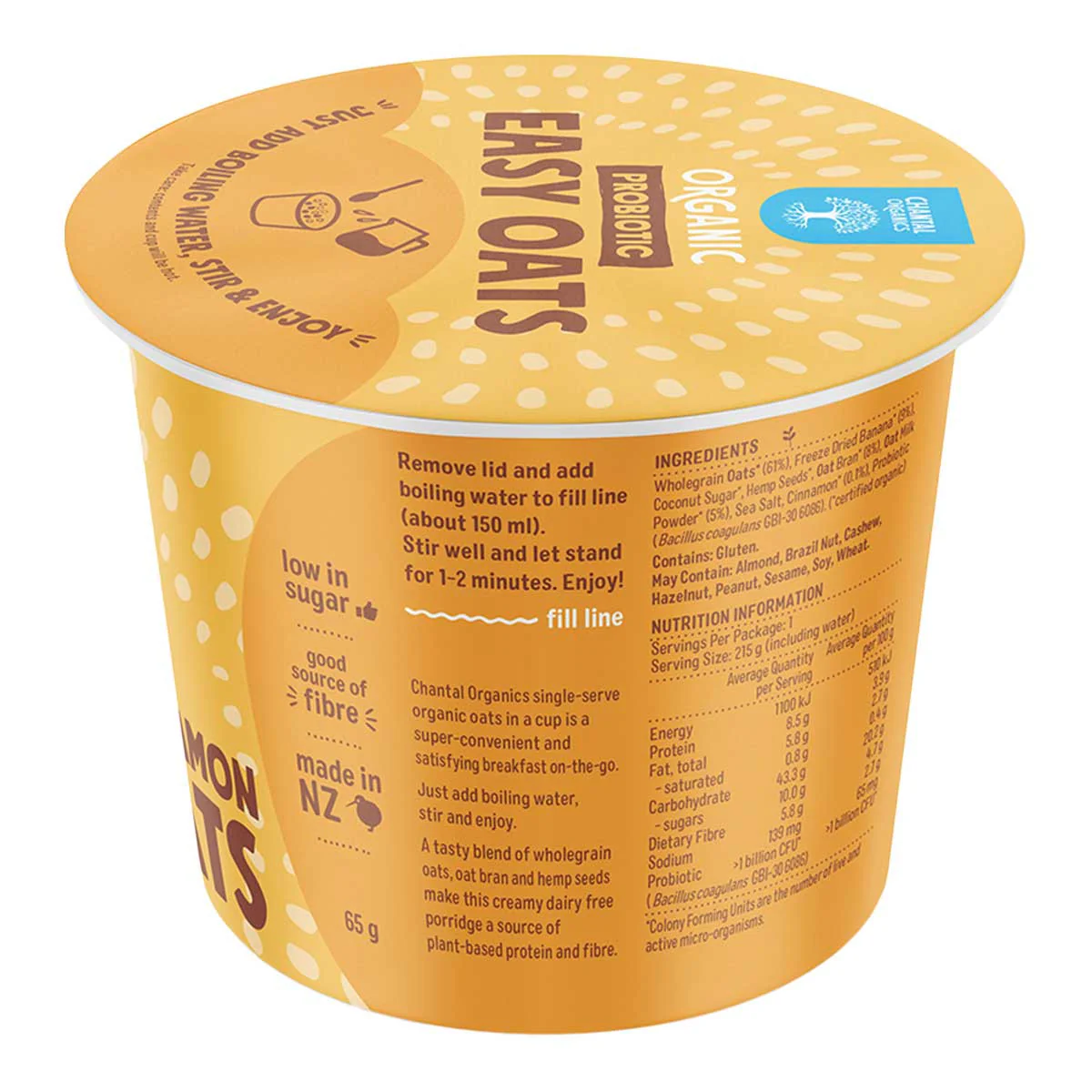 Banana & Cinnamon Easy Oats - Image 2