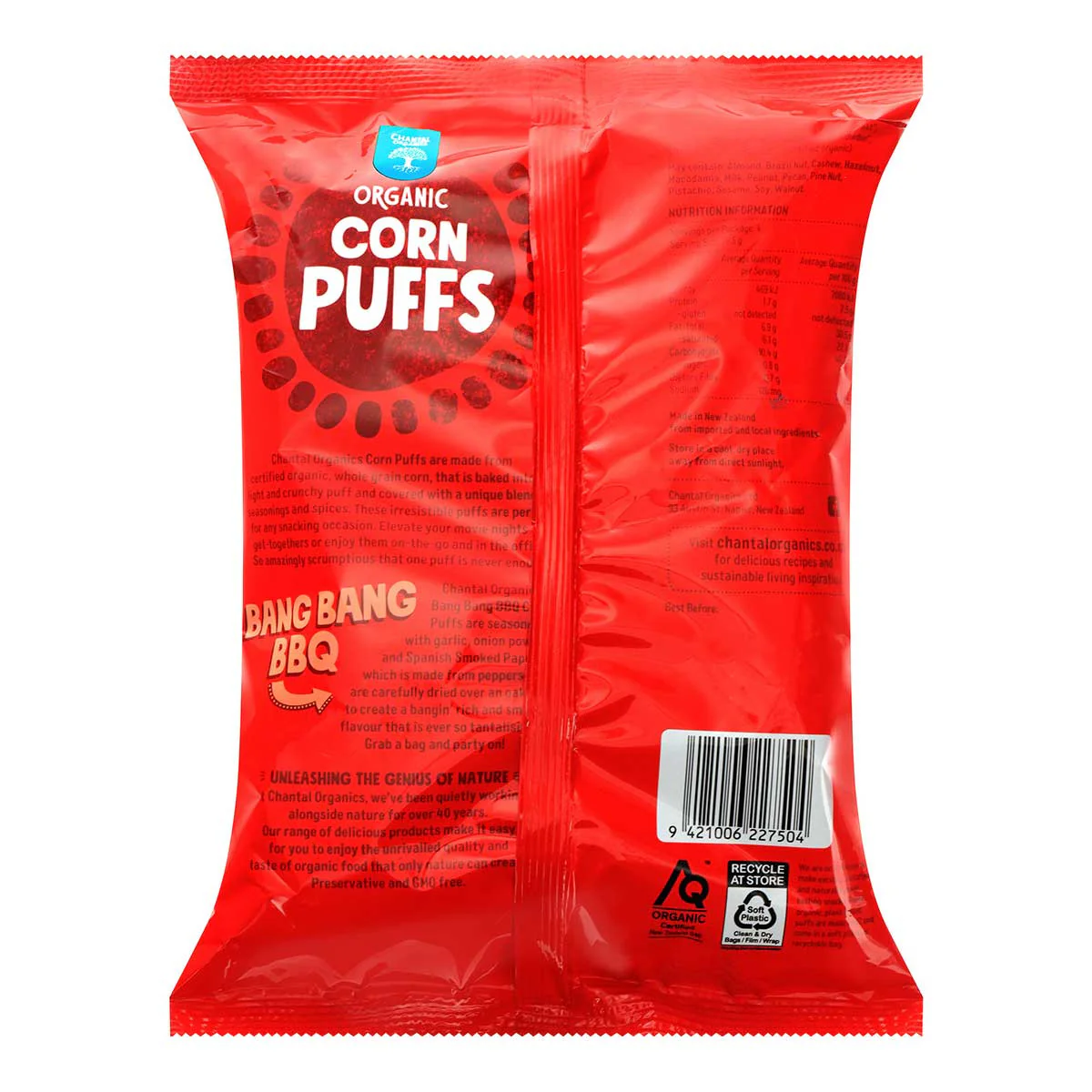 Organic Corn Puffs - Bang Bang BBQ - Image 2