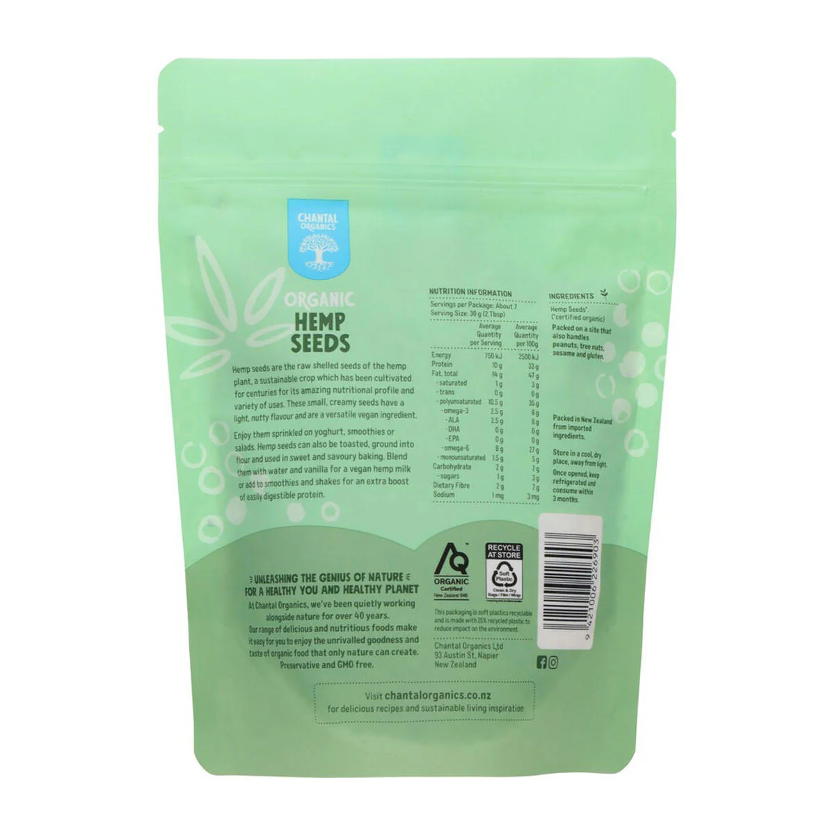 Organic Hemp Seeds - Image 2