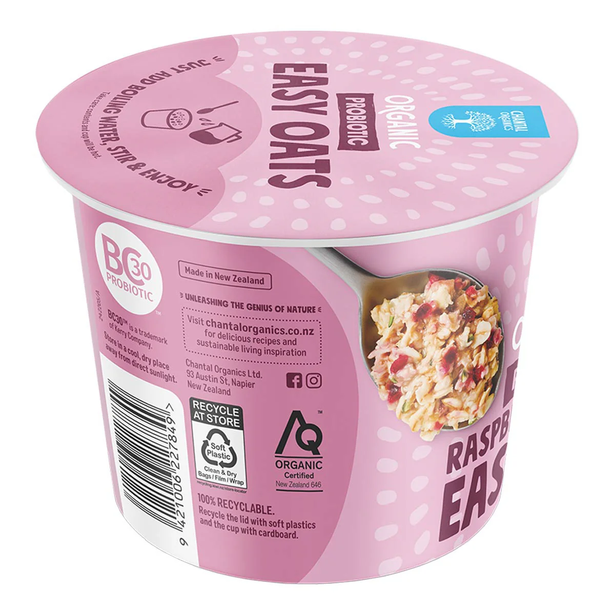Raspberry & Plum Easy Oats - Image 3
