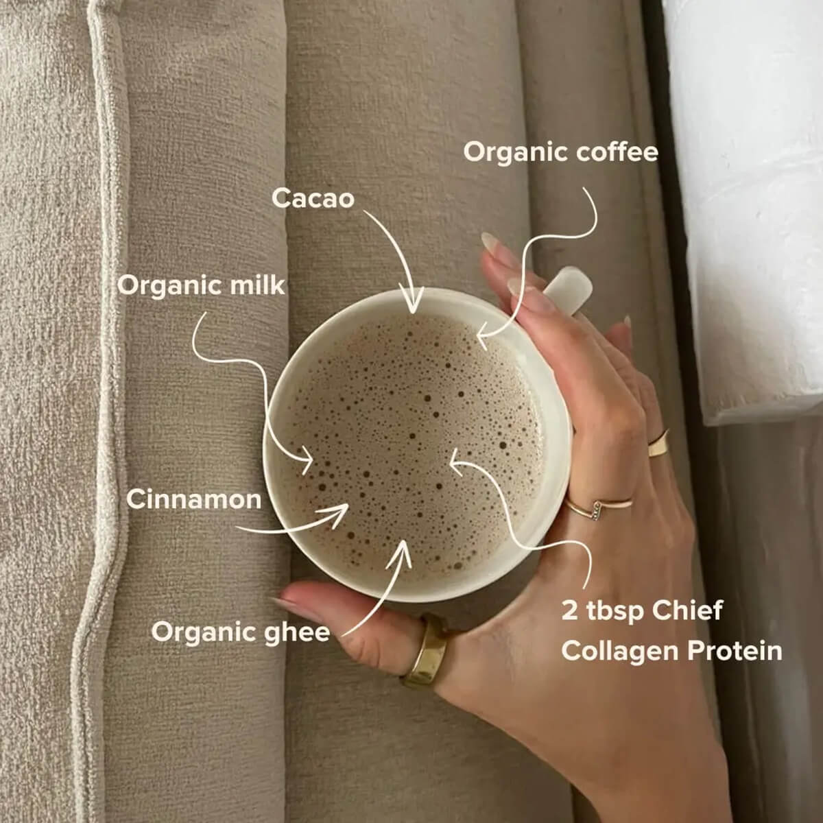 Grass-Fed Collagen Protein Powder - Creamy Vanilla - Image 6