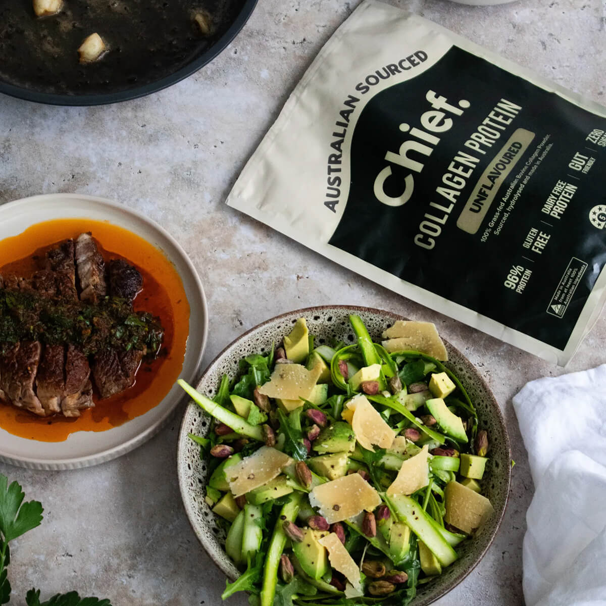 Grass-Fed Collagen Protein Powder - Unflavoured - Image 3