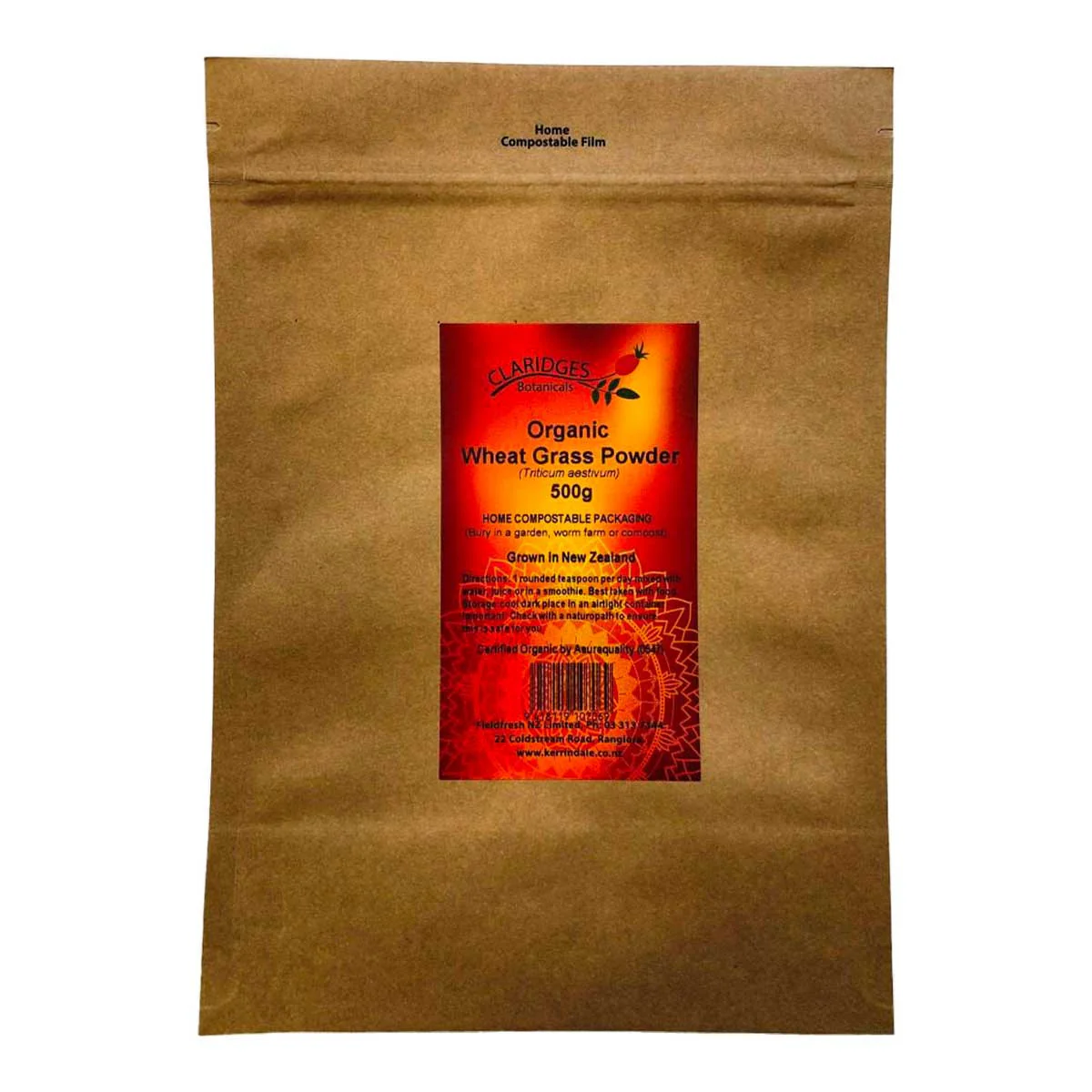 Wheat Grass Powder - Certified Organic - Image 2