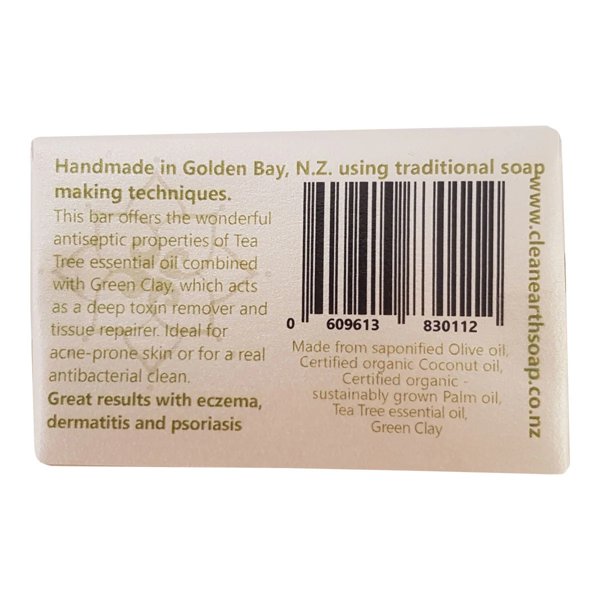 Tea Tree & Green Clay Bar - Image 2