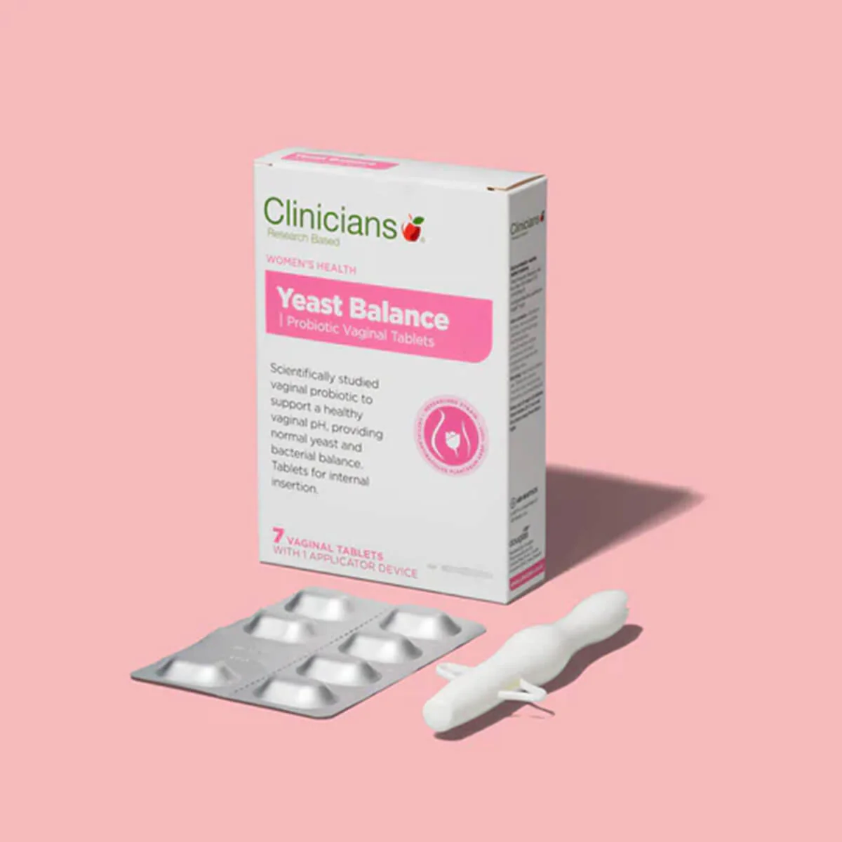 Yeast Balance Probiotic Vaginal Tablets - Image 3