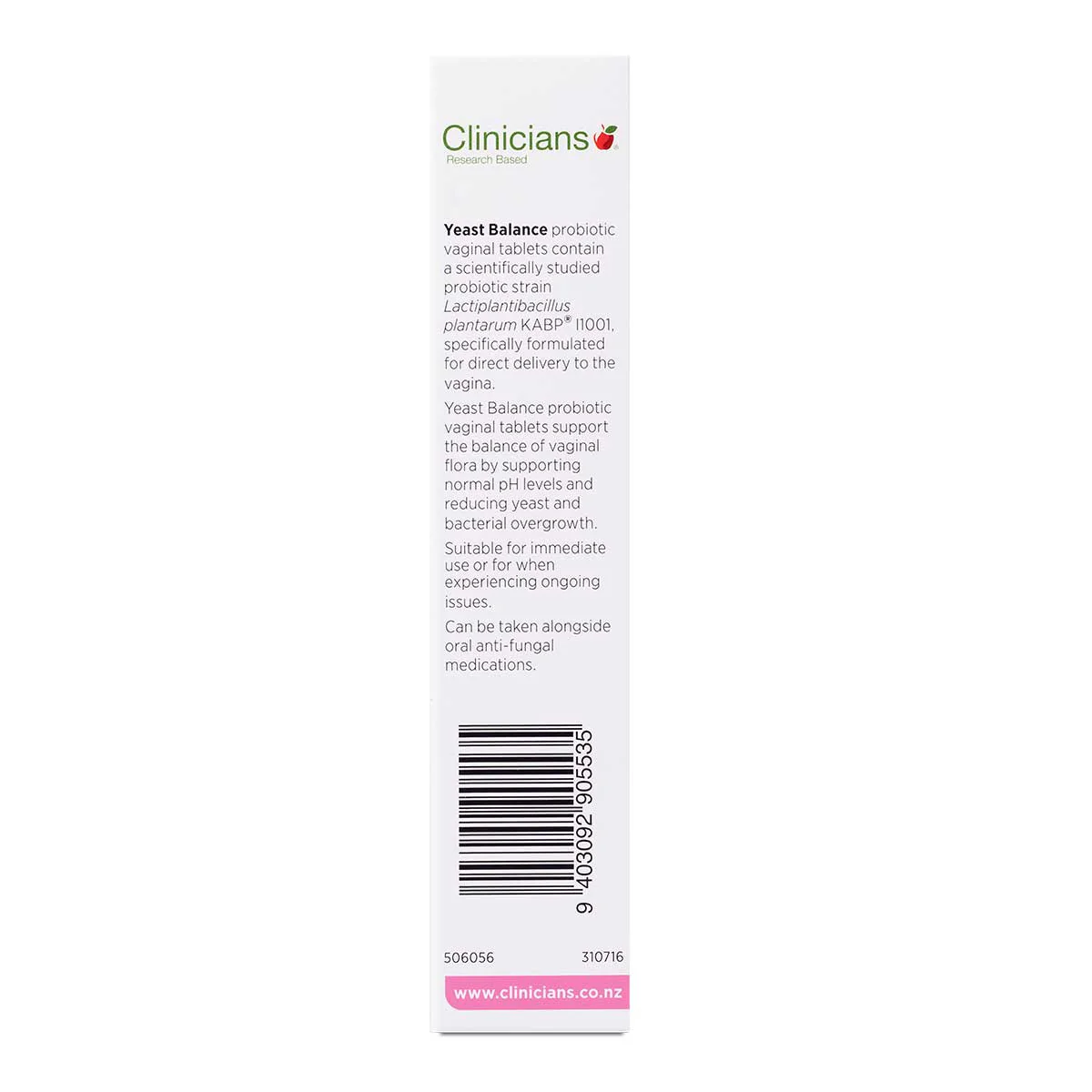 Yeast Balance Probiotic Vaginal Tablets - Image 6