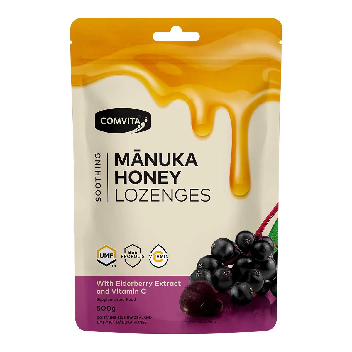 Manuka Honey Lozenges - Elderberry - Image 3
