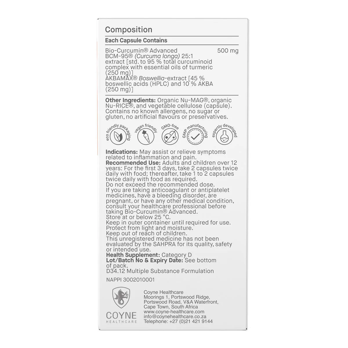 Bio-Curcumin 400mg, BCM95 - Image 2
