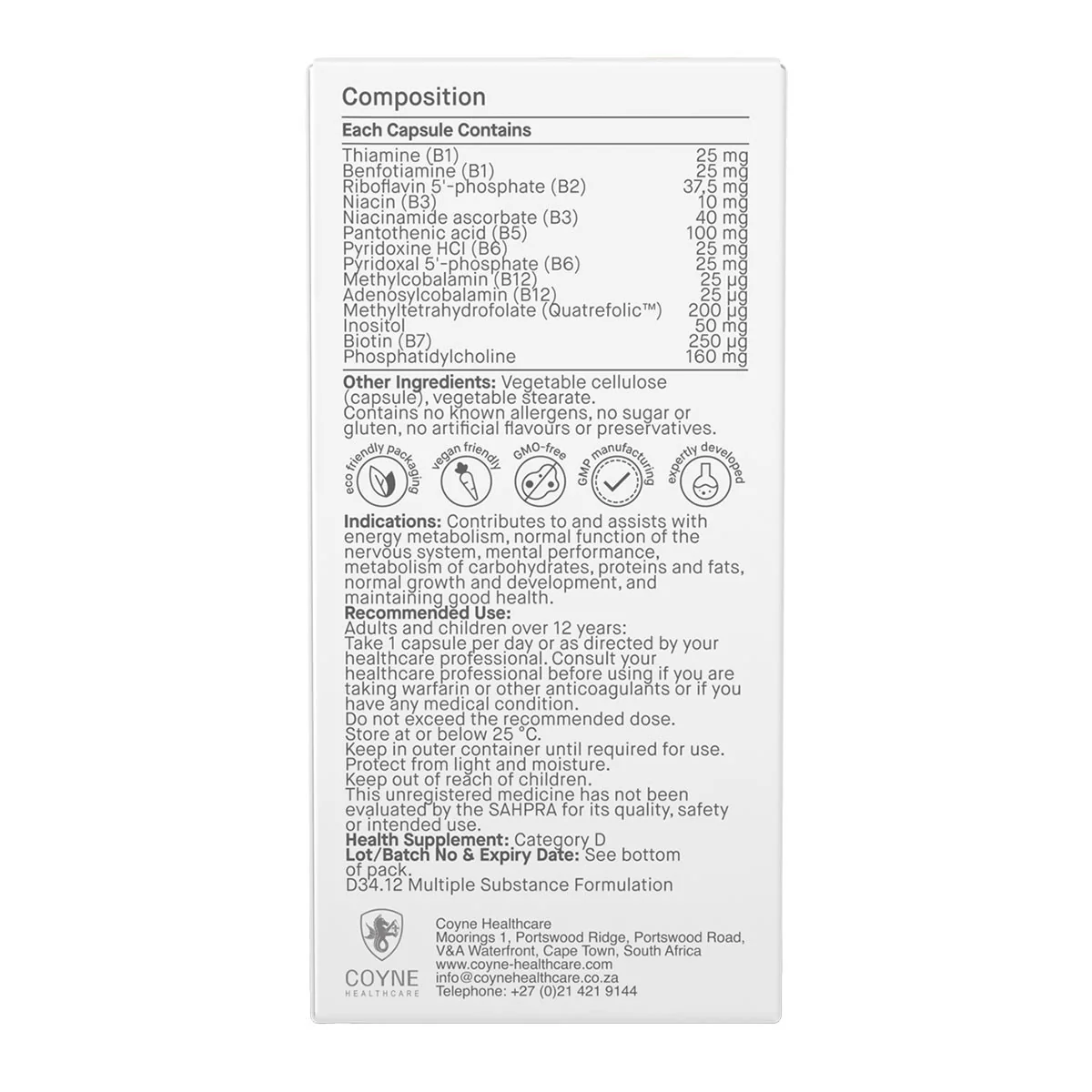 BioMax Activated B Complex  LIPOSOMAL - Image 2