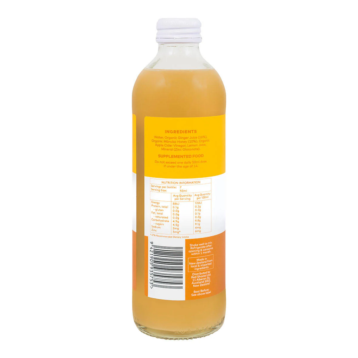 Organic Fiji Ginger Immunity Shots - Image 2