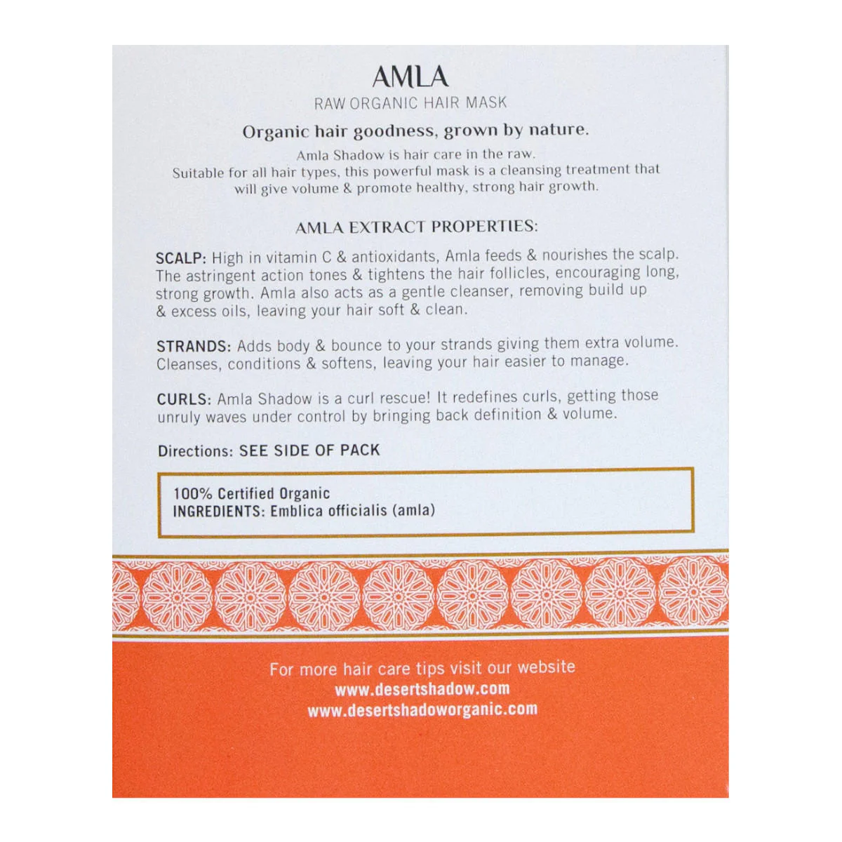 Organic Hair Treatment Amla Shadow - Image 2