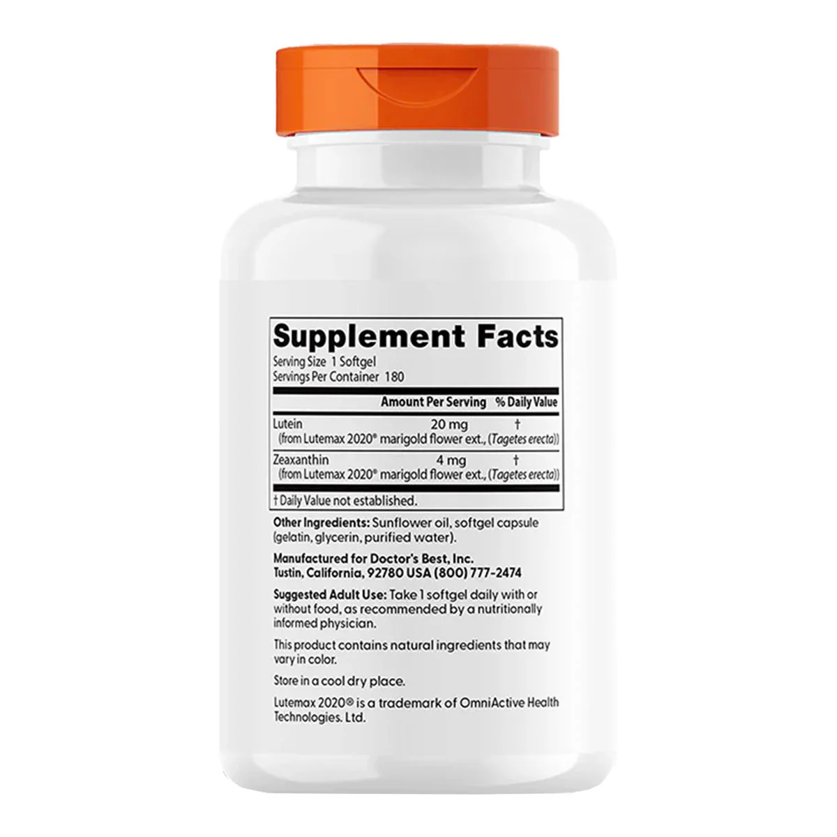 Lutein featuring Lutemax 20mg - Image 2