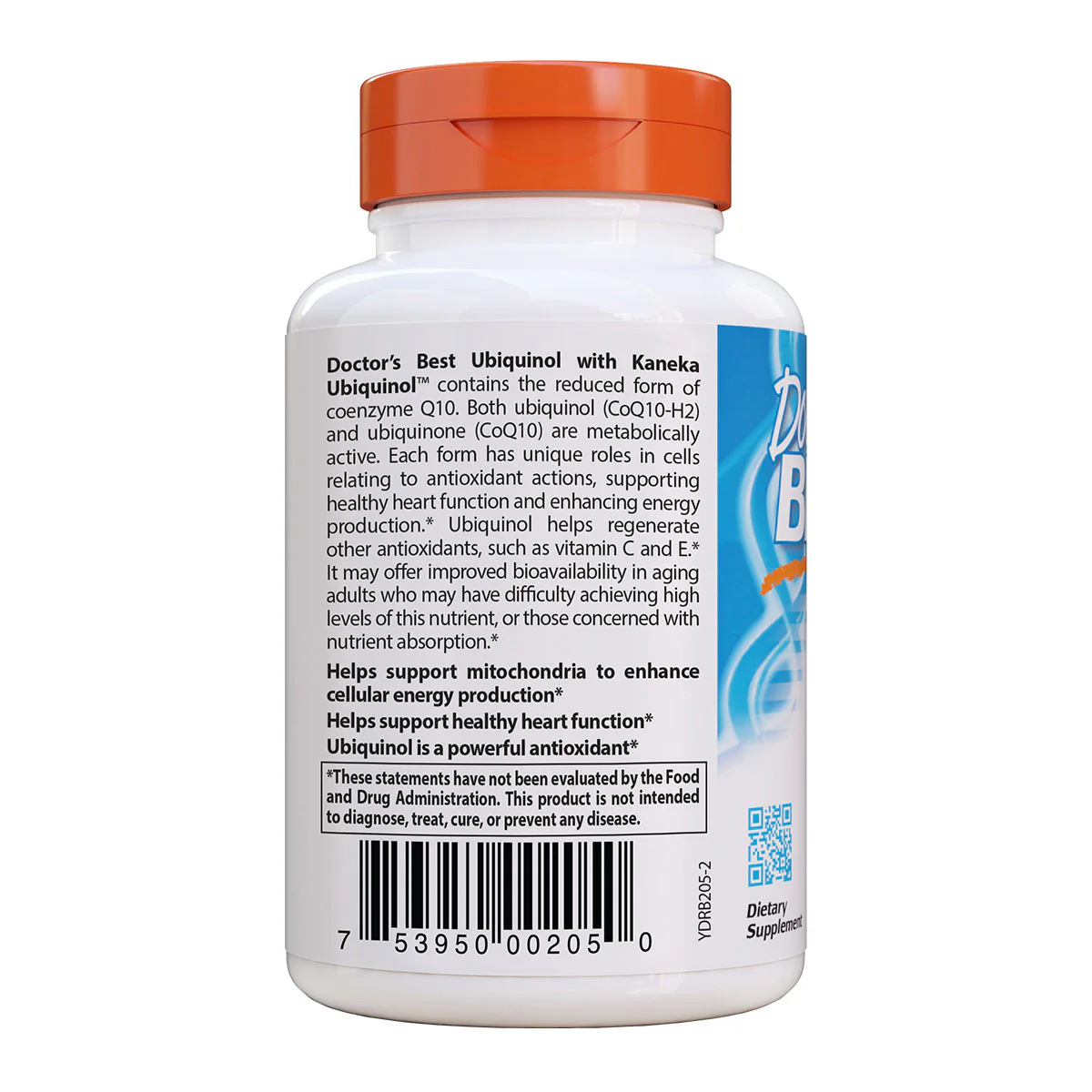 Ubiquinol featuring Kaneka QH 100mg - Image 2