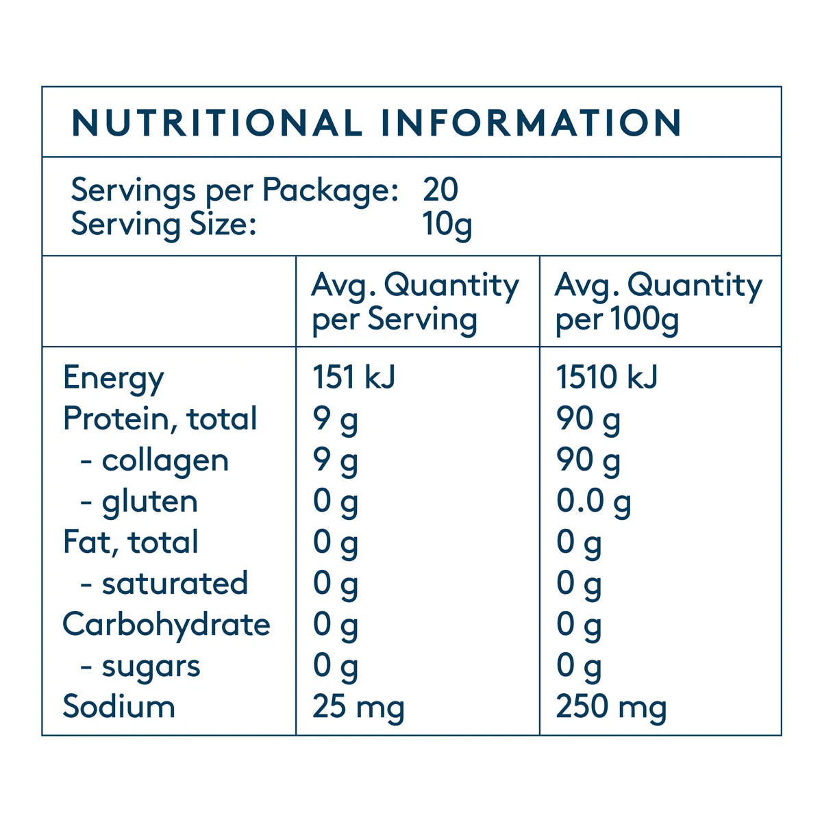 Pure Collagen Unflavoured - Image 2