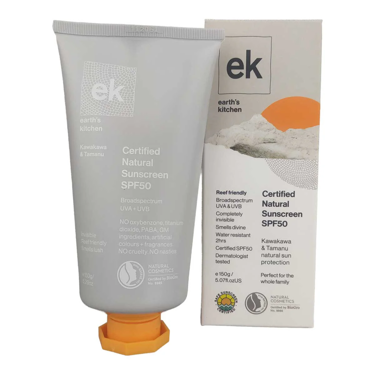Kawakawa & Tamanu Certified Natural Sunscreen SPF50 - Image 2