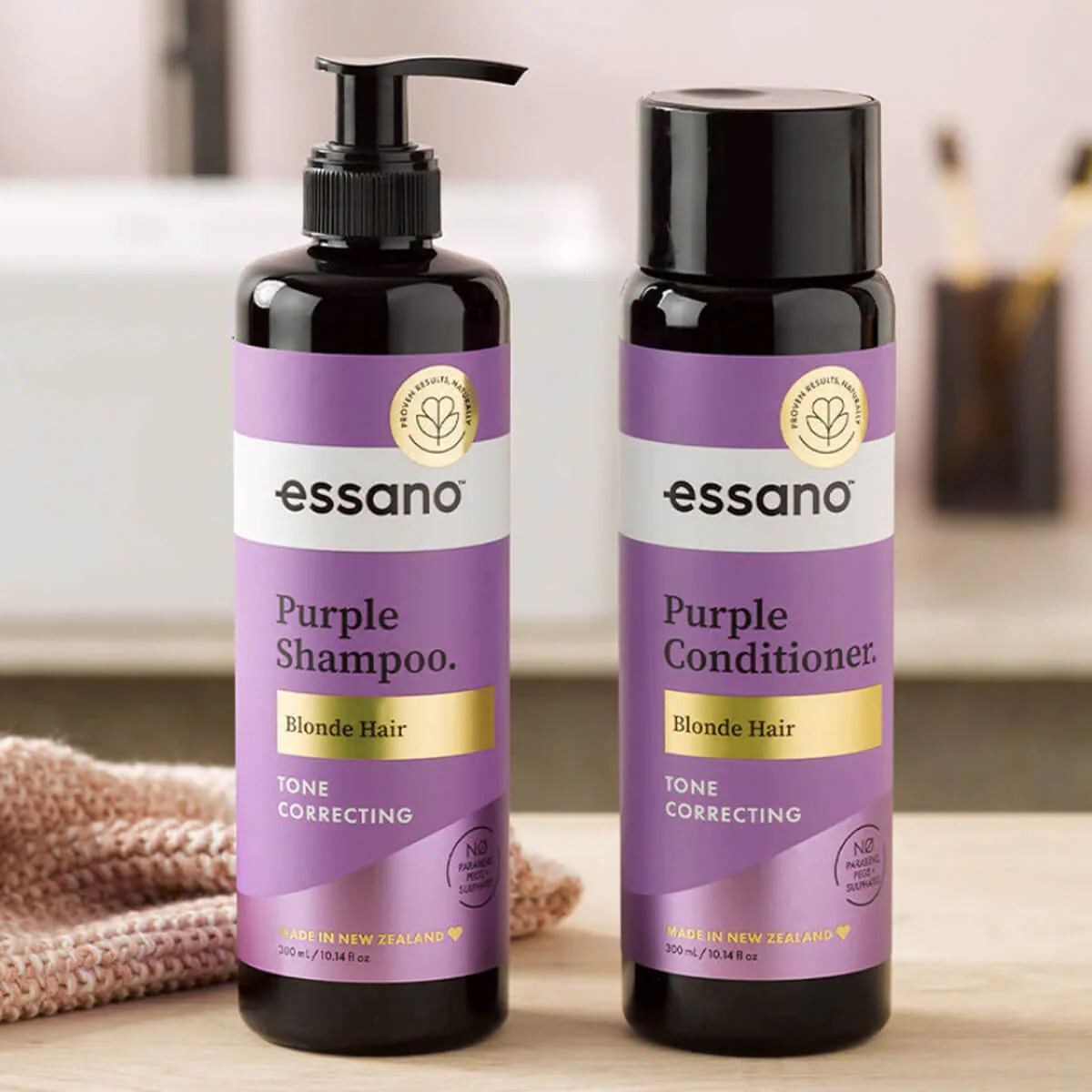 Purple Conditioner Blonde Hair Tone Correcting - Image 2