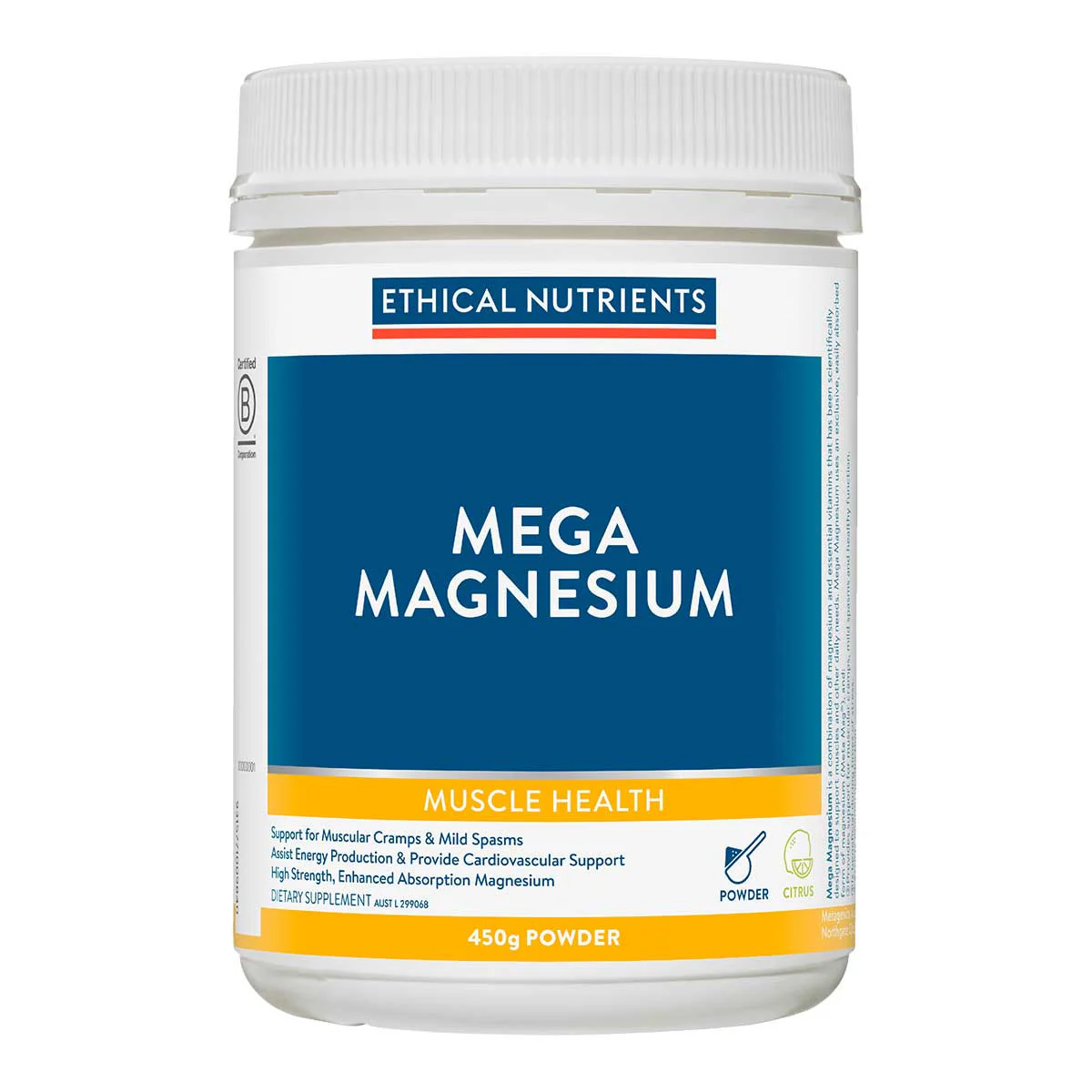 Mega Magnesium Powder Citrus - Image 3