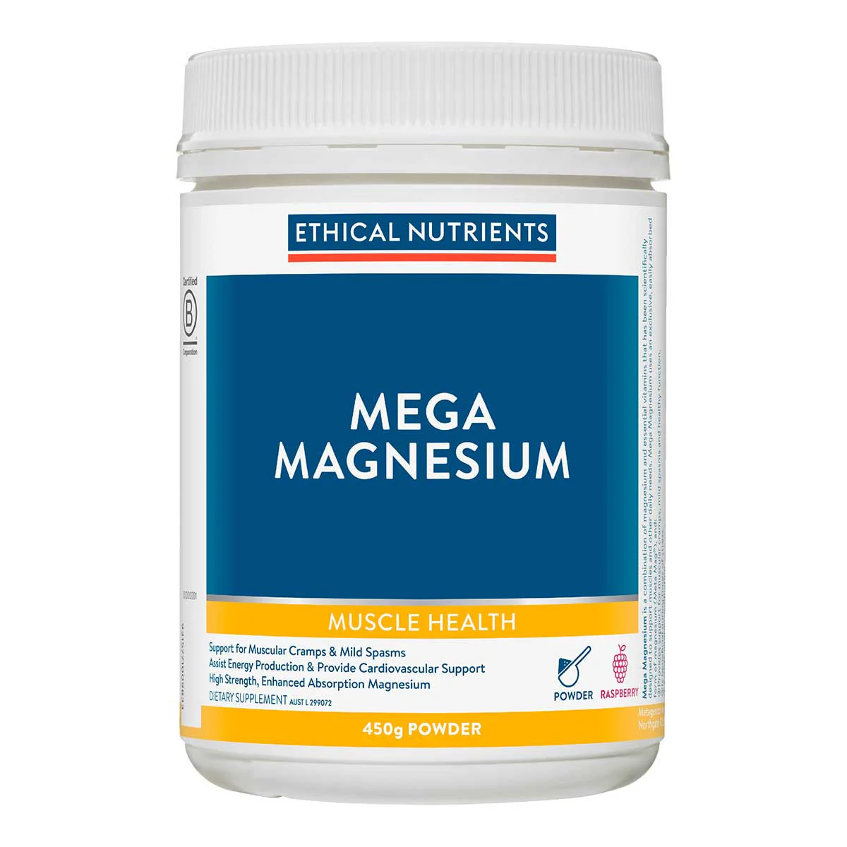 Mega Magnesium Powder Raspberry - Image 3