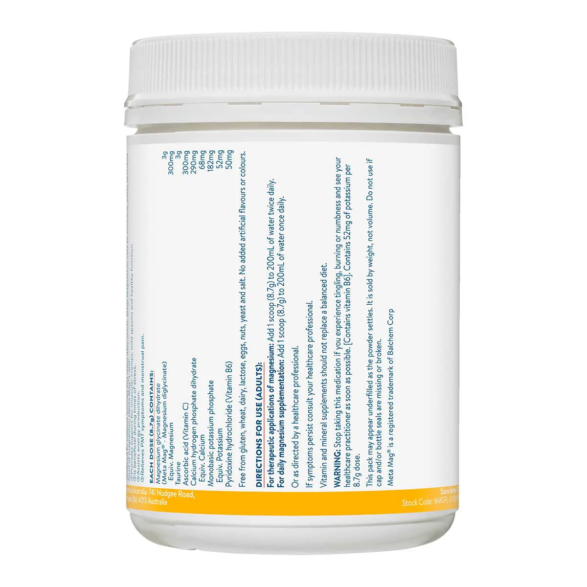 Mega Magnesium Powder Raspberry - Image 4