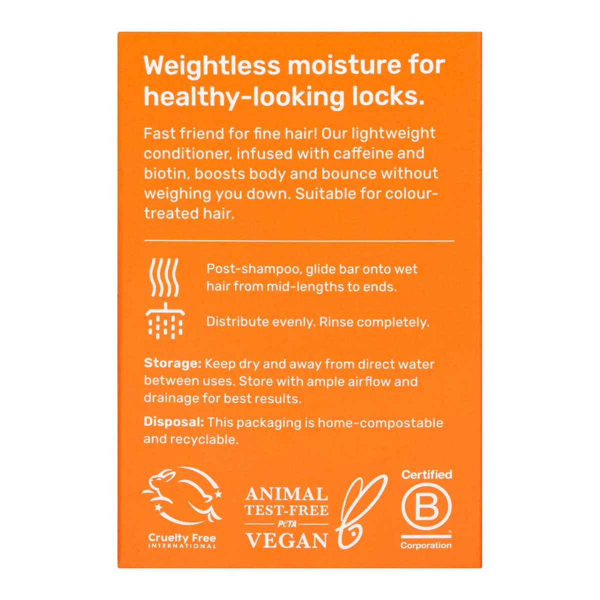 Volumising Solid Conditioner for Fine, Flat Hair - Image 5