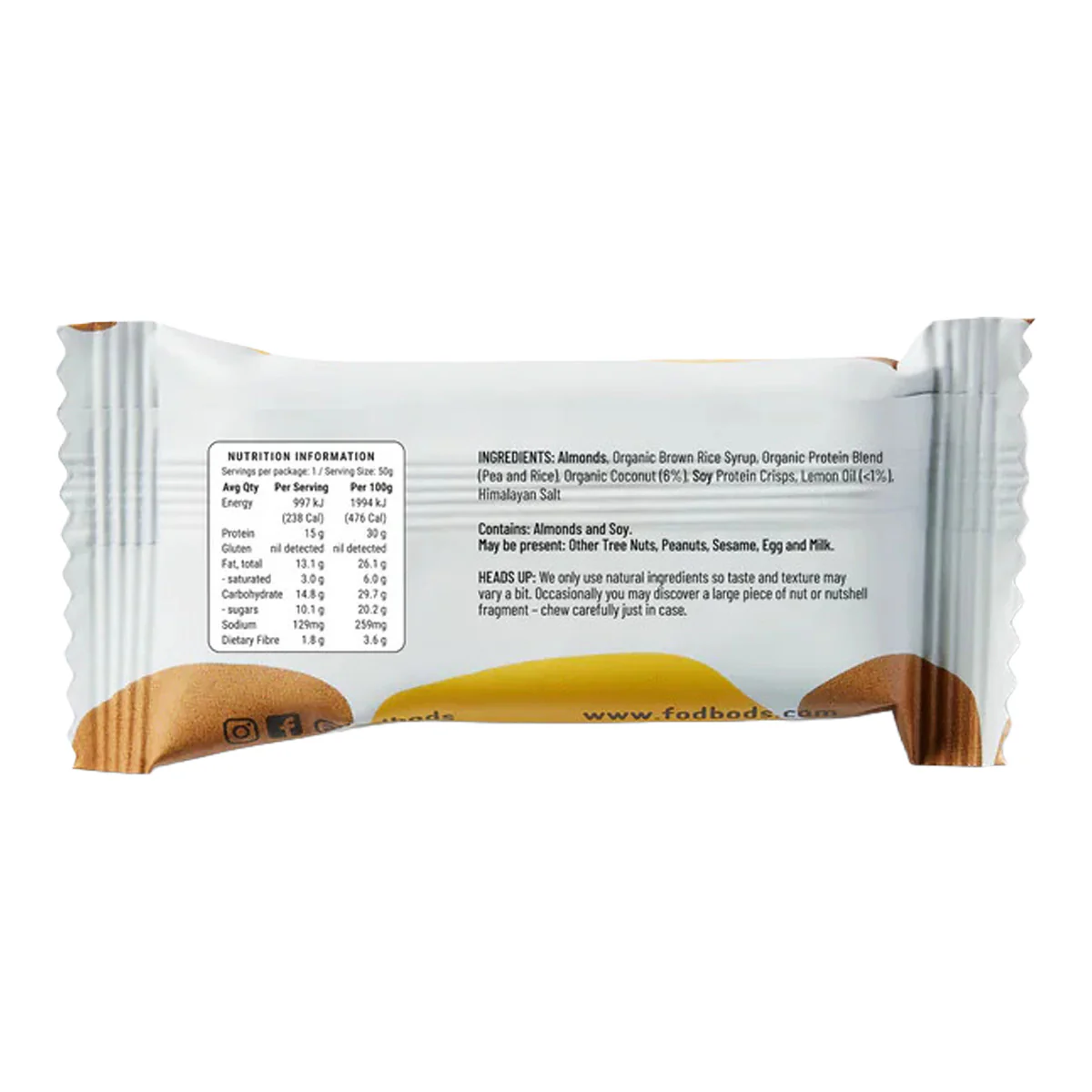 Lemon Coconut Protein Bar - Image 2
