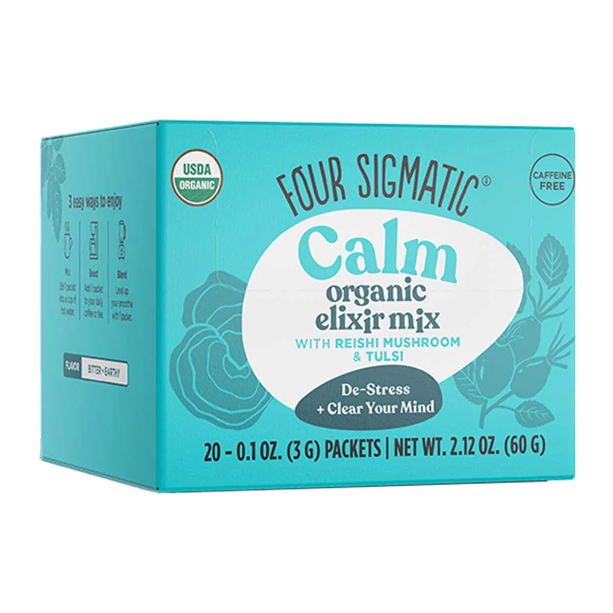 Organic Elixir Mix Reishi Mushroom & Tulsi - Calm - Image 2