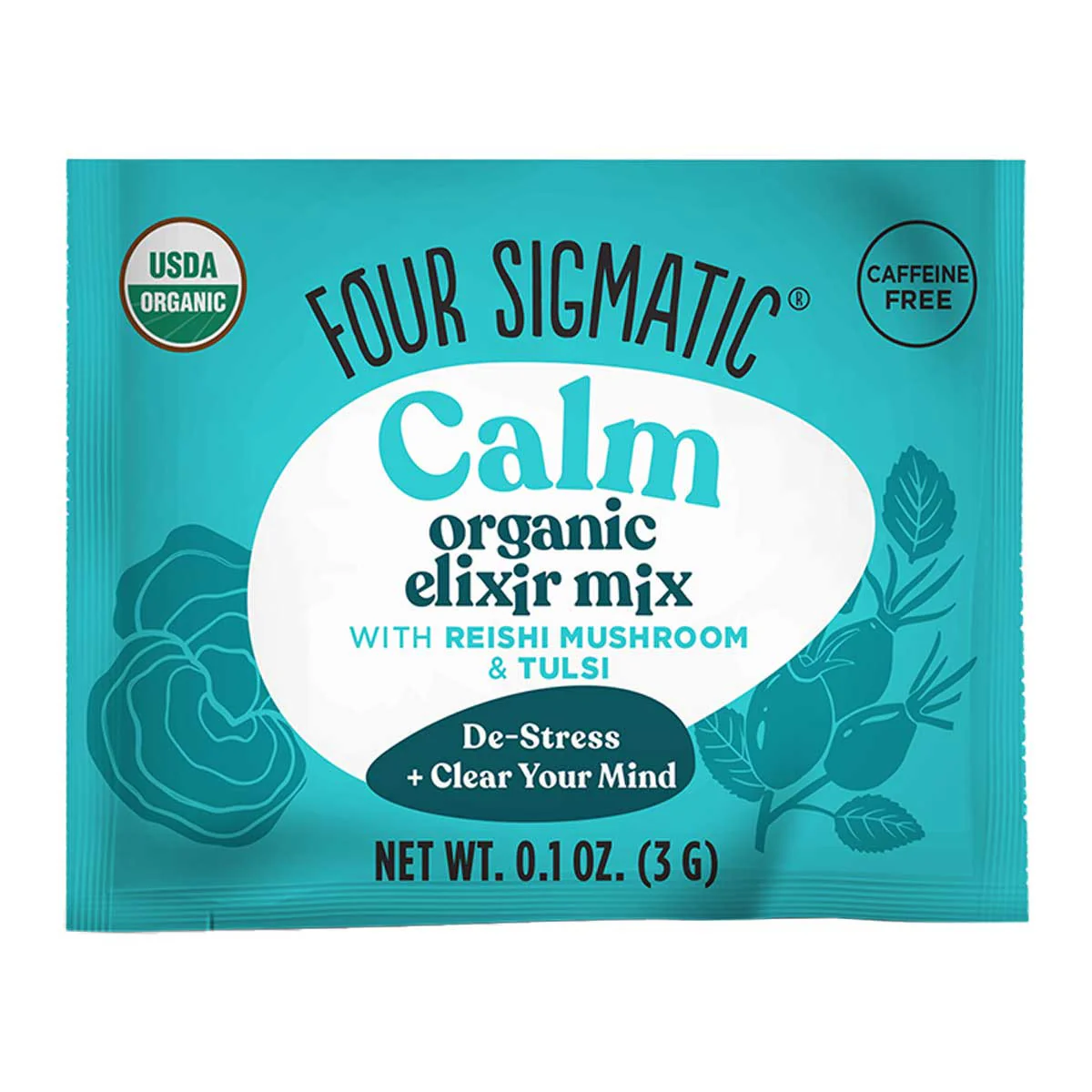 Organic Elixir Mix Reishi Mushroom & Tulsi - Calm - Image 3