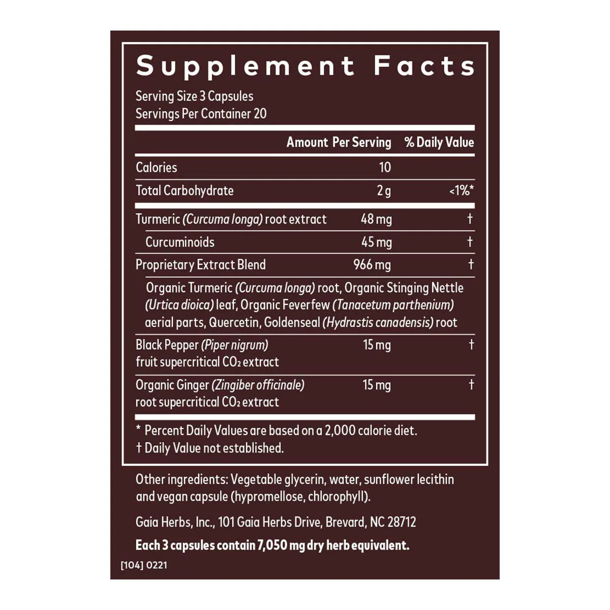 Turmeric Supreme Sinus Support - Image 3